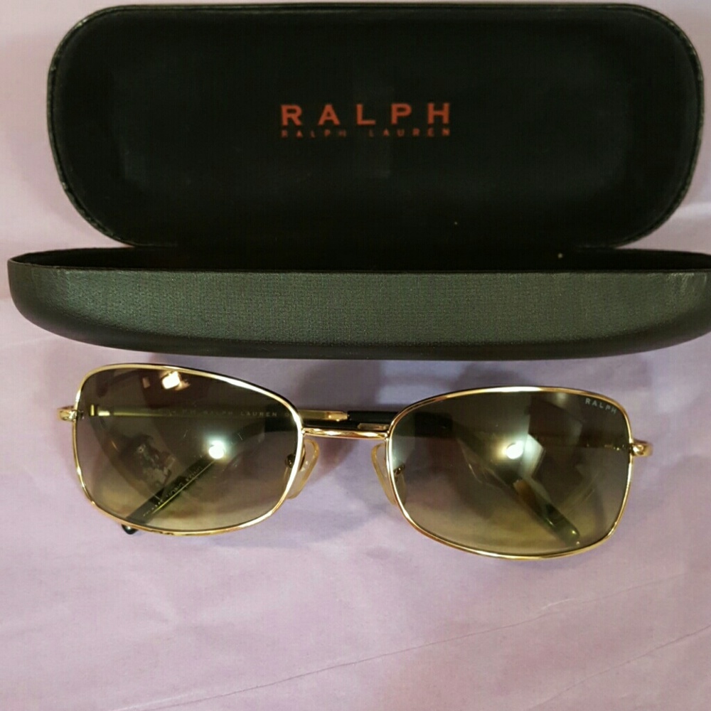 Ralph Lauren Sunglasses Vintage 970/S gold rims